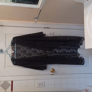 NWT - LULAROE - SHIRLEY - KIMONO - COVER UP - L